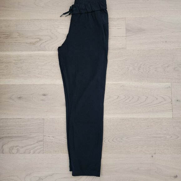 Women's CRZ Yoga size 8/10 black stretch drawstring ankle pants - Picture 9 of 11